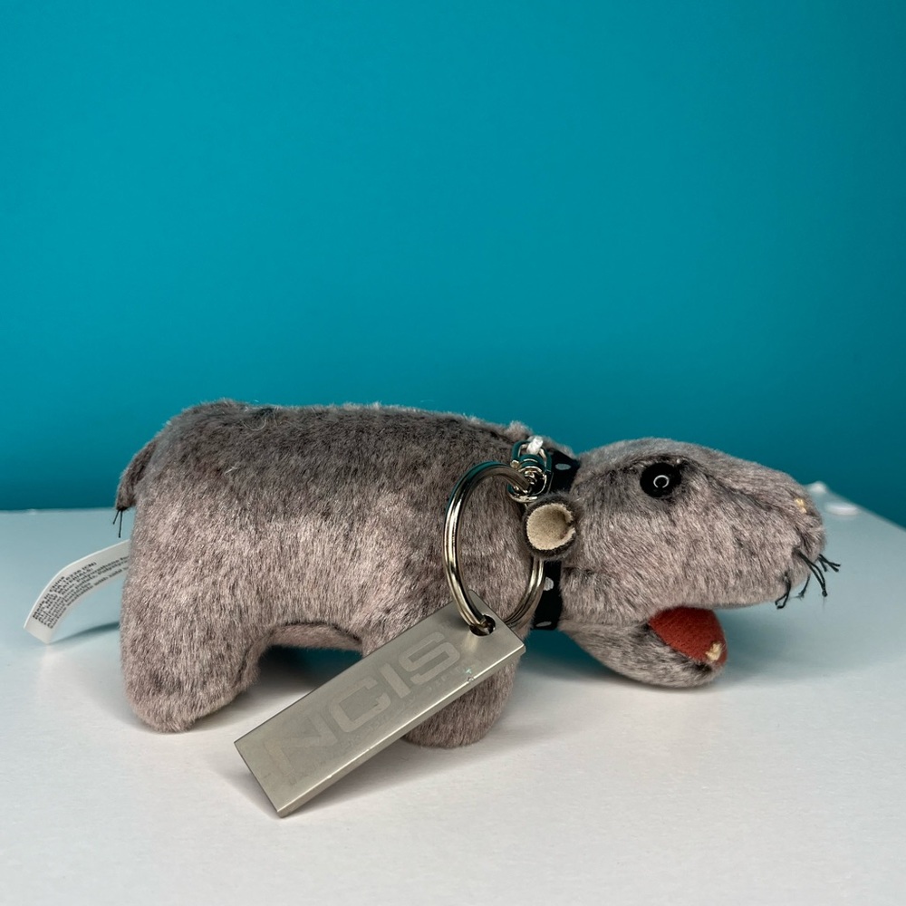 Folkmanis Puppets Bert The Farting Hippo NCIS 5.5” Keychain Plush Does Not Work